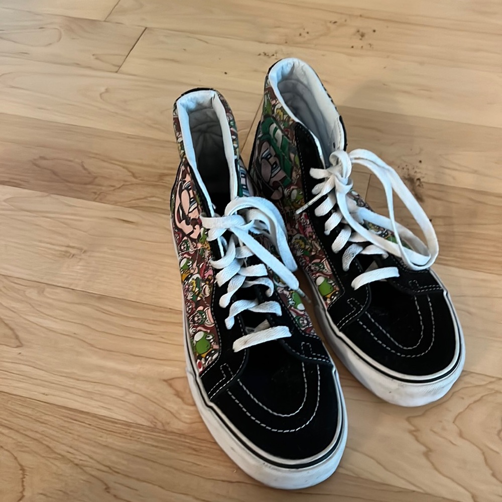 Mario limited addition high top vans